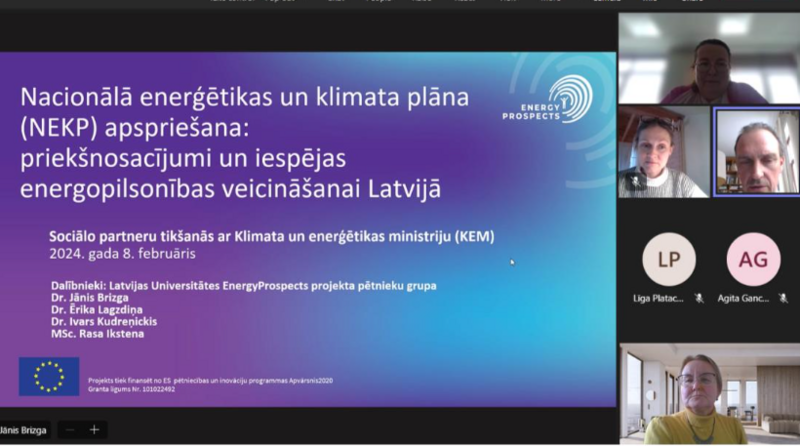 Enhancing Energy Citizenship: Recommendations for Latvia's National Energy and Climate Plan